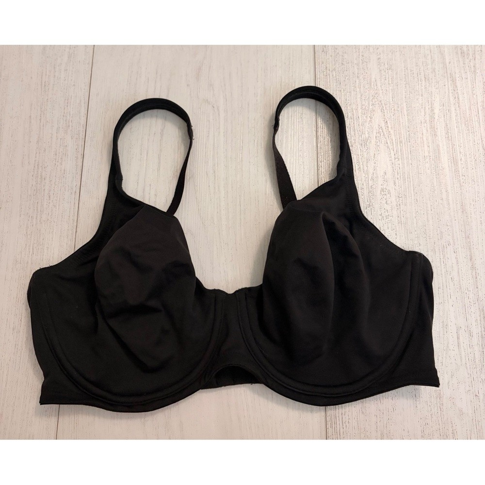 Vintage Victoria's Secret Body‎ By Unlined Bra Sz 38DD Black